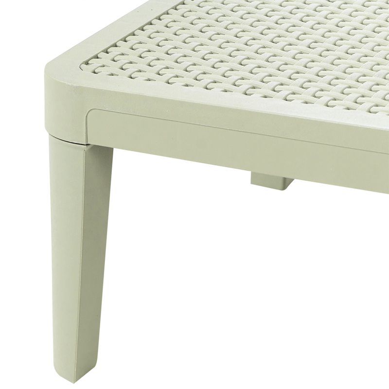 Solstol utomhus Ossimo - Grön - Utemöbler - Utestol & trädgårdsstol - Solstolar