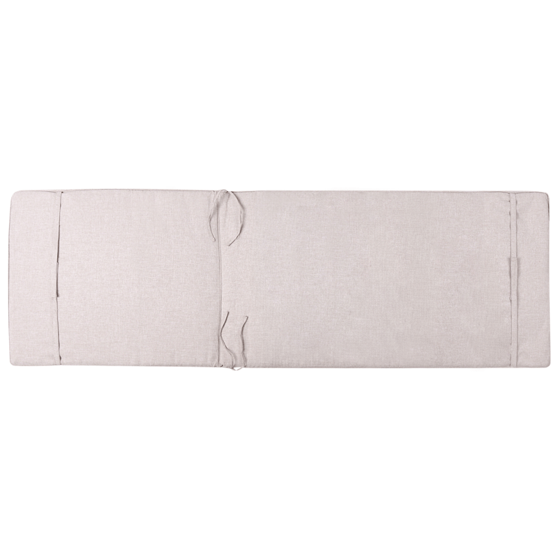 Solstol utomhus Volterra Stål - Beige/Grå - Utemöbler - Utestol & trädgårdsstol - Solsäng & Solvagnar