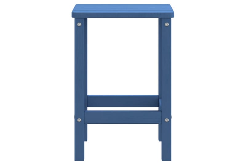 Adirondack bord aquablå 38x38x46 cm HDPE - Bl�å - Däckstol