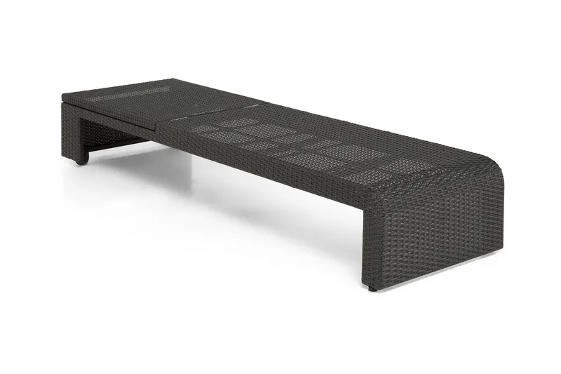 Bahamas Solsäng - Svart - Utemöbler - Utestol & trädgårdsstol - Solstolar