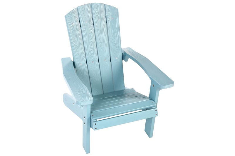 Barnstol Adirondack - Blå - Utemöbler - Utestol & trädgårdsstol - Solstolar - Däckstol