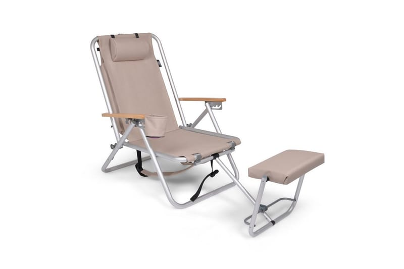 Brassestol & campingstol Fritab Friluftsstol Fritab ROXY original Beige - Utemöbler - Utestol & trädgårdsstol - Solstolar - Strandstol