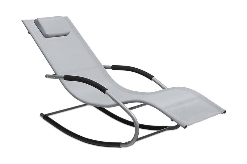 Carano Solstol 149 cm - Grå - Utemöbler - Utestol & trädgårdsstol - Solstolar