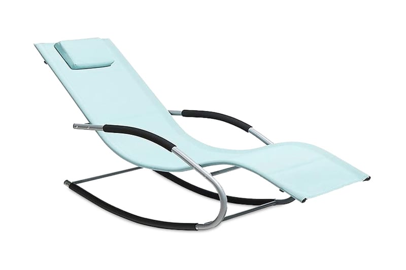 Carano Solstol 149 cm - Ljusblå - Utemöbler - Utestol & trädgårdsstol - Solstolar