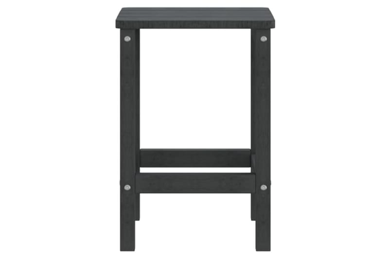 Adirondack bord antracit 38x38x46 cm HDPE - Antracit - Utemöbler - Utestol & trädgårdsstol - Solstolar - Däckstol