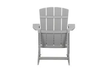 Adirondack Däckstol 88|75|88 cm - Grå - Utemöbler - Utestol & trädgårdsstol - Solstolar - Däckstol