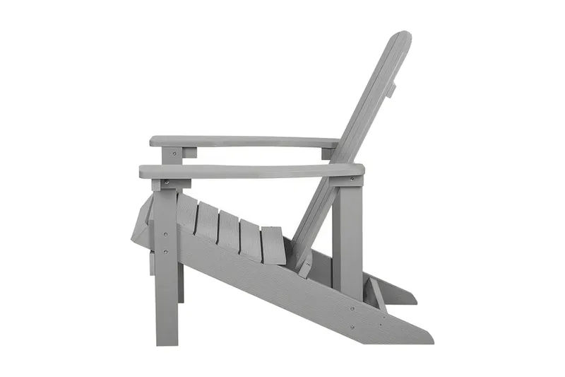 Adirondack Däckstol 88|75|88 cm - Grå - Utemöbler - Utestol & trädgårdsstol - Solstolar - Däckstol