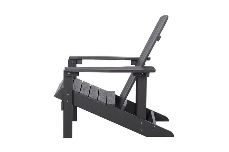 Adirondack Däckstol 88|75|88 cm - Grå - Utemöbler - Utestol & trädgårdsstol - Solstolar - Däckstol