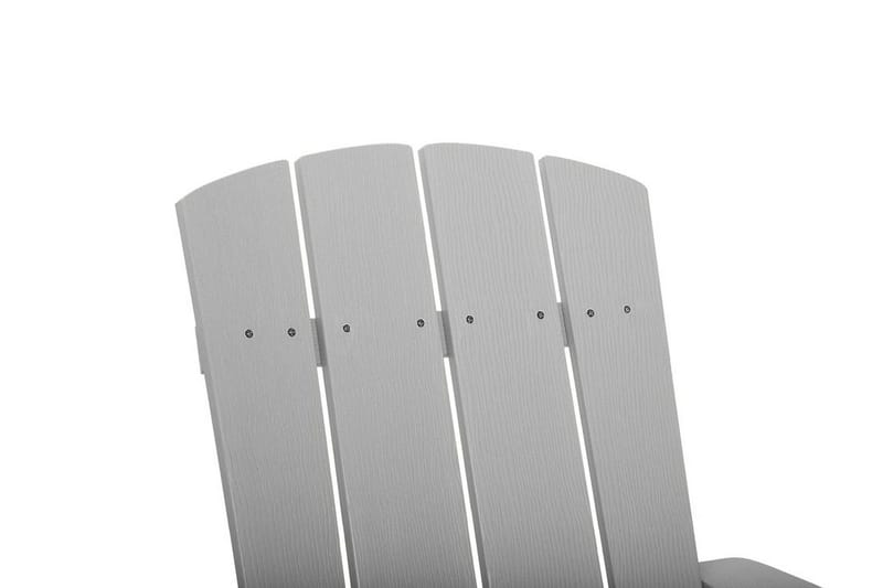 Adirondack Däckstol 88|75|88 cm - Grå - Utemöbler - Utestol & trädgårdsstol - Solstolar - Däckstol