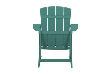 Adirondack Däckstol 88|75|88 cm - Grön - Utemöbler - Utestol & trädgårdsstol - Solstolar - Däckstol