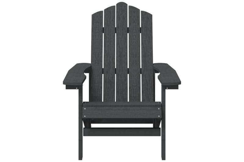 Adirondackstol HDPE antracit - Antracit - Utemöbler - Utestol & trädgårdsstol - Solstolar - Däckstol