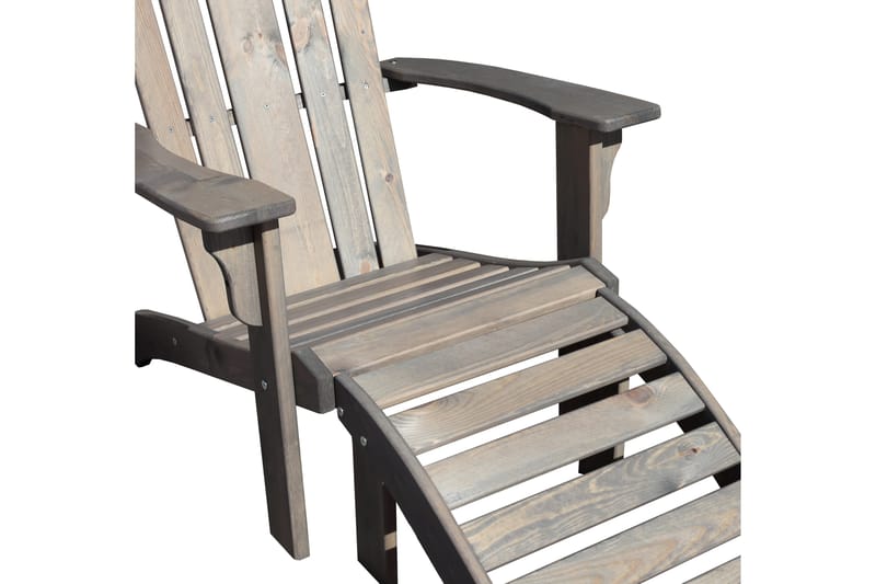 Cranston Däckstol - Grå - Utemöbler - Utestol & trädgårdsstol - Solstolar - Däckstol