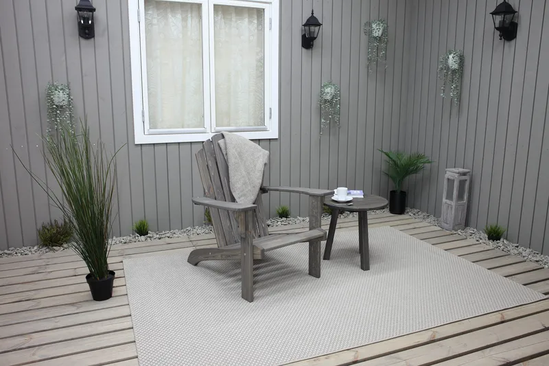 Cranston Däckstol - Grå - Utemöbler - Utestol & trädgårdsstol - Solstolar - Däckstol