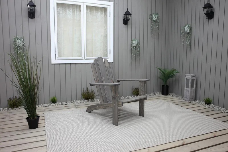 Cranston Däckstol - Grå - Utemöbler - Utestol & trädgårdsstol - Solstolar - Däckstol