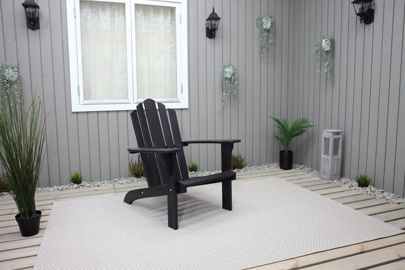 Cranston Däckstol - Kaffesvart - Utemöbler - Utestol & trädgårdsstol - Solstolar - Däckstol