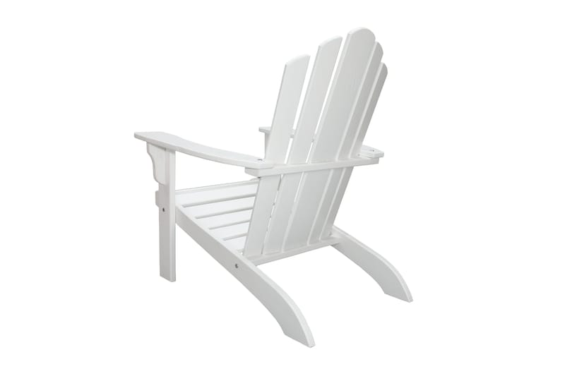 Cranston Däckstol - Vit - Utemöbler - Utestol & trädgårdsstol - Solstolar - Däckstol