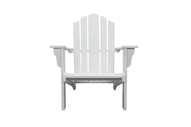 Cranston Däckstol - Vit - Utemöbler - Utestol & trädgårdsstol - Solstolar - Däckstol