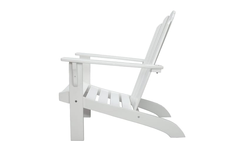 Cranston Däckstol - Vit - Utemöbler - Utestol & trädgårdsstol - Solstolar - Däckstol