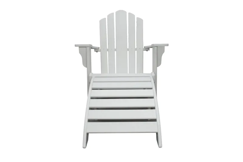 Cranston Däckstol - Vit - Utemöbler - Utestol & trädgårdsstol - Solstolar - Däckstol