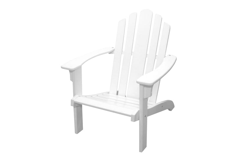 Cranston Däckstol - Vit - Utemöbler - Utestol & trädgårdsstol - Solstolar - Däckstol