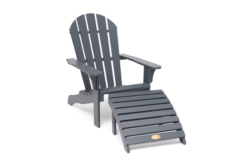 Hillerstorp Tennessee Däckstol - Grå - Utemöbler - Utestol & trädgårdsstol - Solstolar - Däckstol