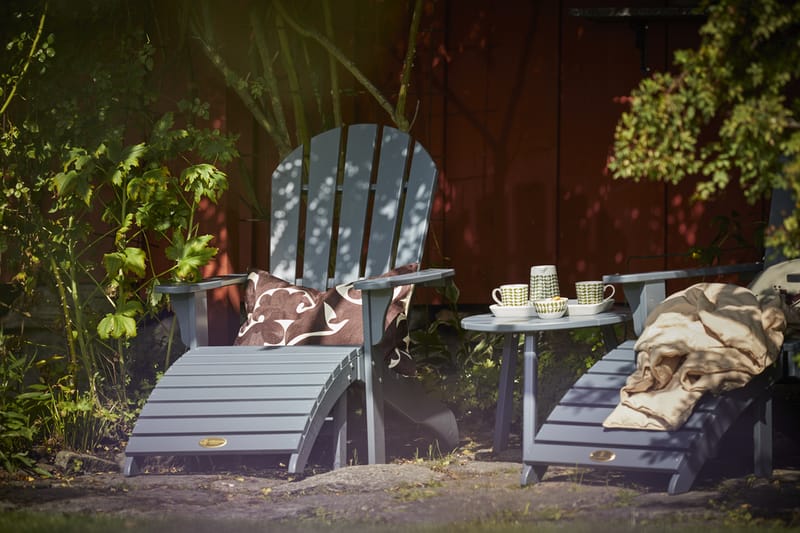 Däckstol Hillerstorp Tennessee - Grå - Utemöbler - Utestol & trädgårdsstol - Solstolar - Däckstol