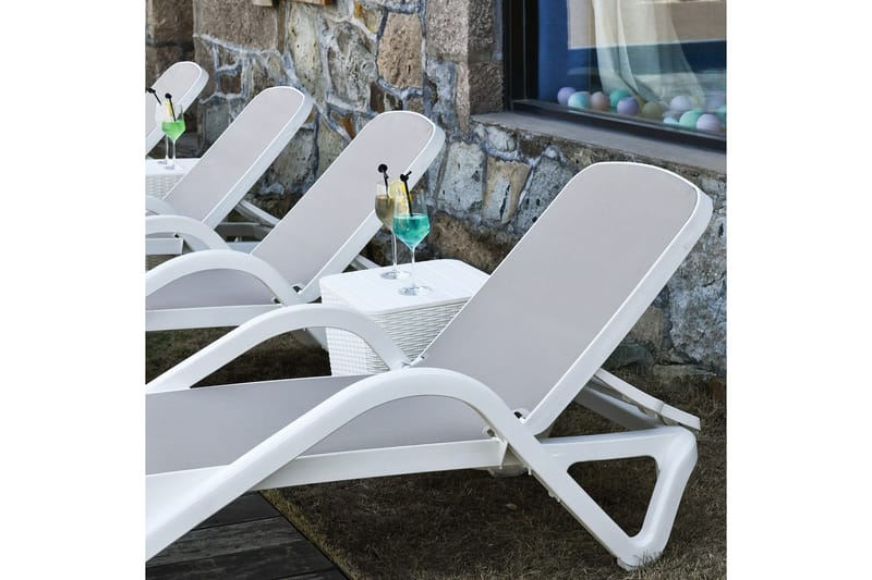 Resort Däckstol Beige - Utemöbler - Utestol & trädgårdsstol - Solstolar - Däckstol