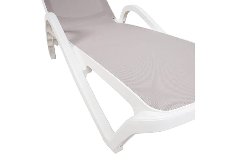 Resort Däckstol Beige - Utemöbler - Utestol & trädgårdsstol - Solstolar - Däckstol