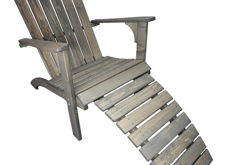 Rolston Däckstol - Grå - Utemöbler - Utestol & trädgårdsstol - Solstolar - Däckstol