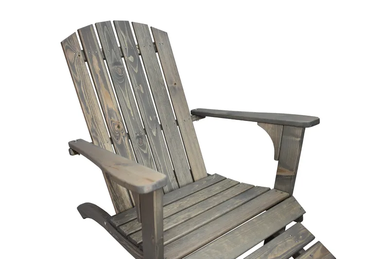 Rolston Däckstol - Grå - Utemöbler - Utestol & trädgårdsstol - Solstolar - Däckstol