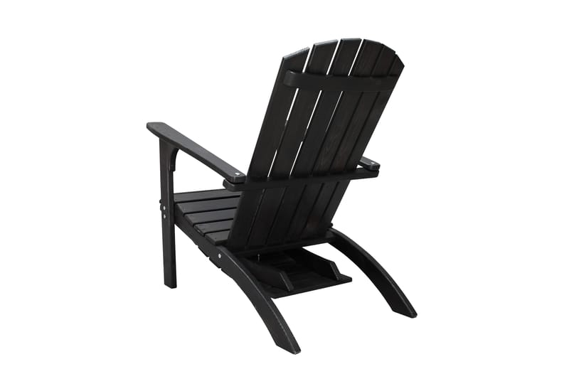 Rolston Däckstol - Kaffesvart - Utemöbler - Utestol & trädgårdsstol - Solstolar - Däckstol