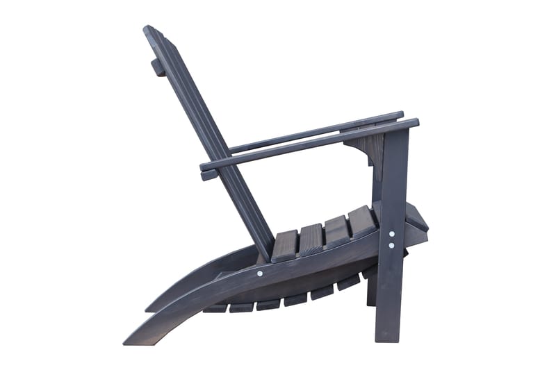Rolston Däckstol - Kaffesvart - Utemöbler - Utestol & trädgårdsstol - Solstolar - Däckstol