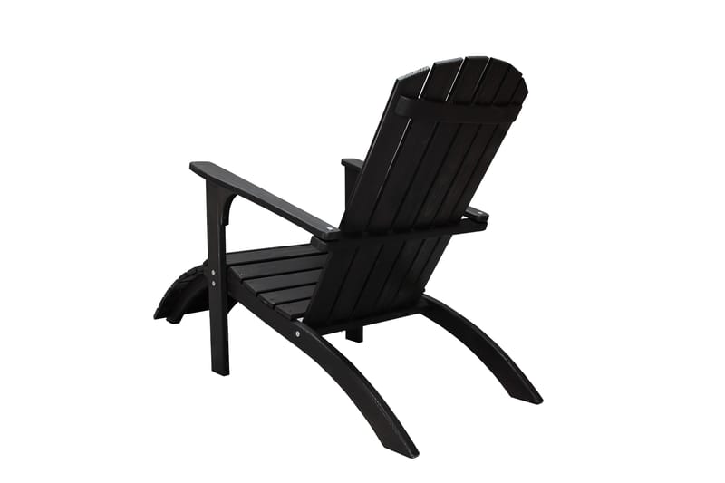 Rolston Däckstol - Kaffesvart - Utemöbler - Utestol & trädgårdsstol - Solstolar - Däckstol