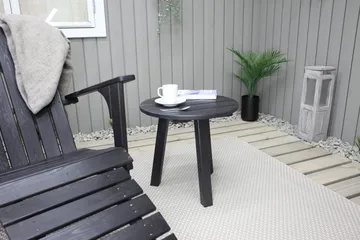 Rolston Däckstol - Kaffesvart - Utemöbler - Utestol & trädgårdsstol - Solstolar - Däckstol