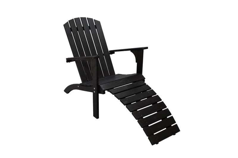 Rolston Däckstol - Kaffesvart - Utemöbler - Utestol & trädgårdsstol - Solstolar - Däckstol