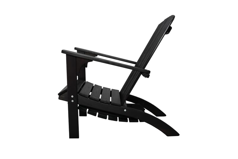 Rolston Däckstol - Kaffesvart - Utemöbler - Utestol & trädgårdsstol - Solstolar - Däckstol