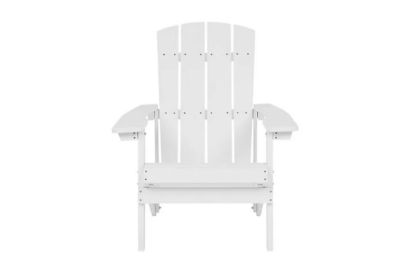 Sjurby Däckstol - Vit - Utemöbler - Utestol & trädgårdsstol - Solstolar - Däckstol