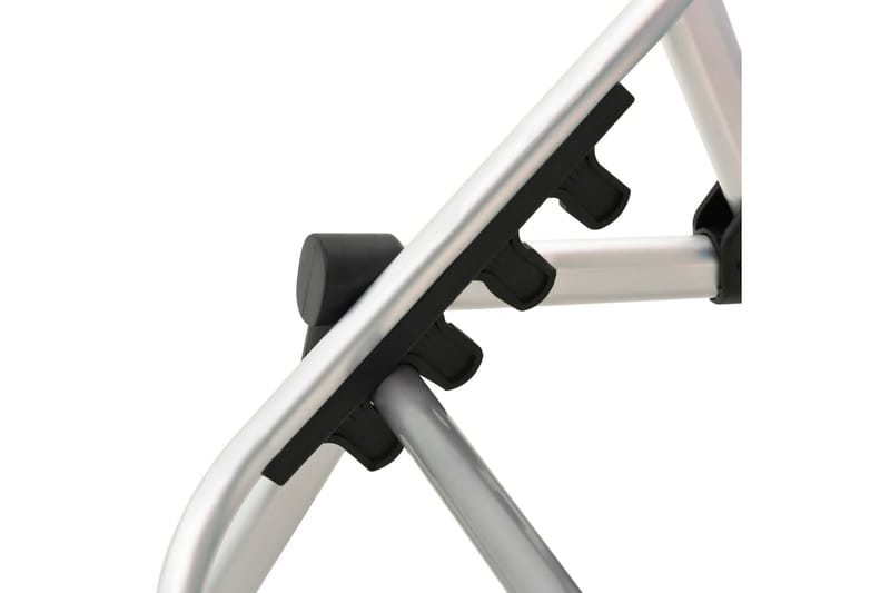 Extra hög solstol för seniorer hopfällbar blå aluminium - Blå - Utemöbler - Utestol & trädgårdsstol - Solstolar