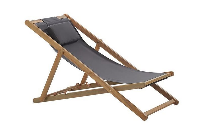 Oykel Solstol - Mörkgrå - Utemöbler - Utestol & trädgårdsstol - Solstolar