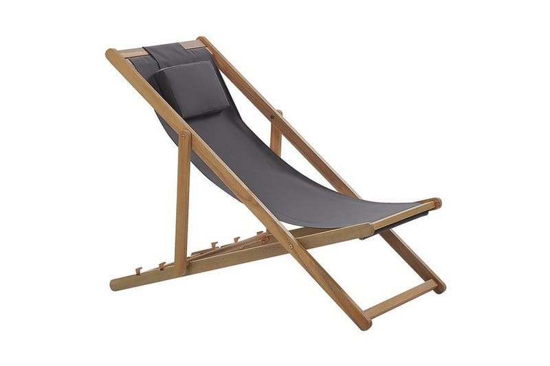 Oykel Solstol - Mörkgrå - Utemöbler - Utestol & trädgårdsstol - Solstolar