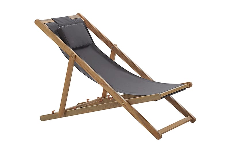 Oykel Solstol - Mörkgrå - Utemöbler - Utestol & trädgårdsstol - Solstolar