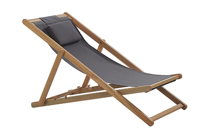 Oykel Solstol - Mörkgrå - Utemöbler - Utestol & trädgårdsstol - Solstolar