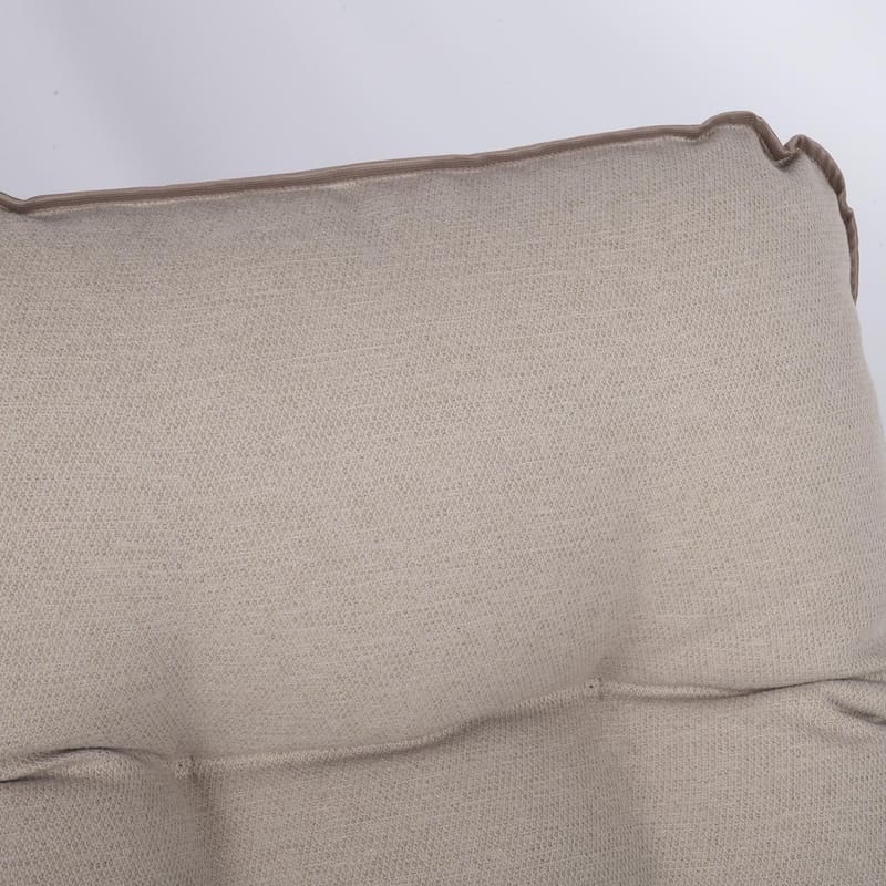 Solstol Baden-Baden Beige dyna - grön med beige dyna - Utemöbler - Utestol & trädgårdsstol - Solstolar - Baden baden stol