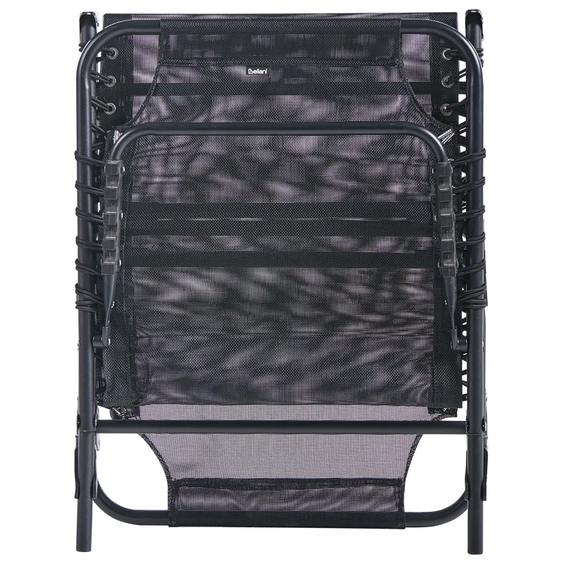 Solstol utomhus Ambato Fällbar - Svart - Utemöbler - Utestol & trädgårdsstol - Solsäng & Solvagnar