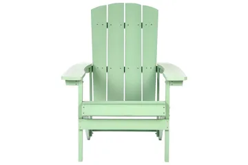 Trädgårdsstol Adirondack - Grön, 75x88x88 cm - Utemöbler - Utestol & trädgårdsstol - Solstolar - Däckstol