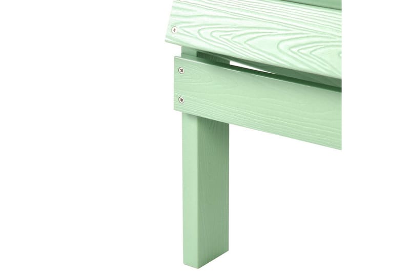 Trädgårdsstol Adirondack - Grön, 75x88x88 cm - Utemöbler - Utestol & trädgårdsstol - Solstolar - Däckstol
