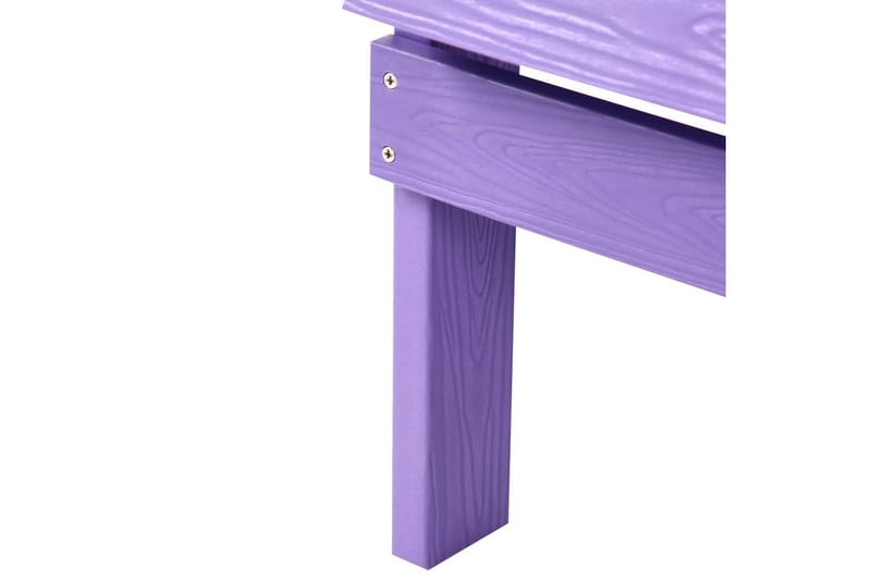 Trädgårdsstol Adirondack - Violett, 75x88x88 cm - Utemöbler - Utestol & trädgårdsstol - Solstolar - Däckstol