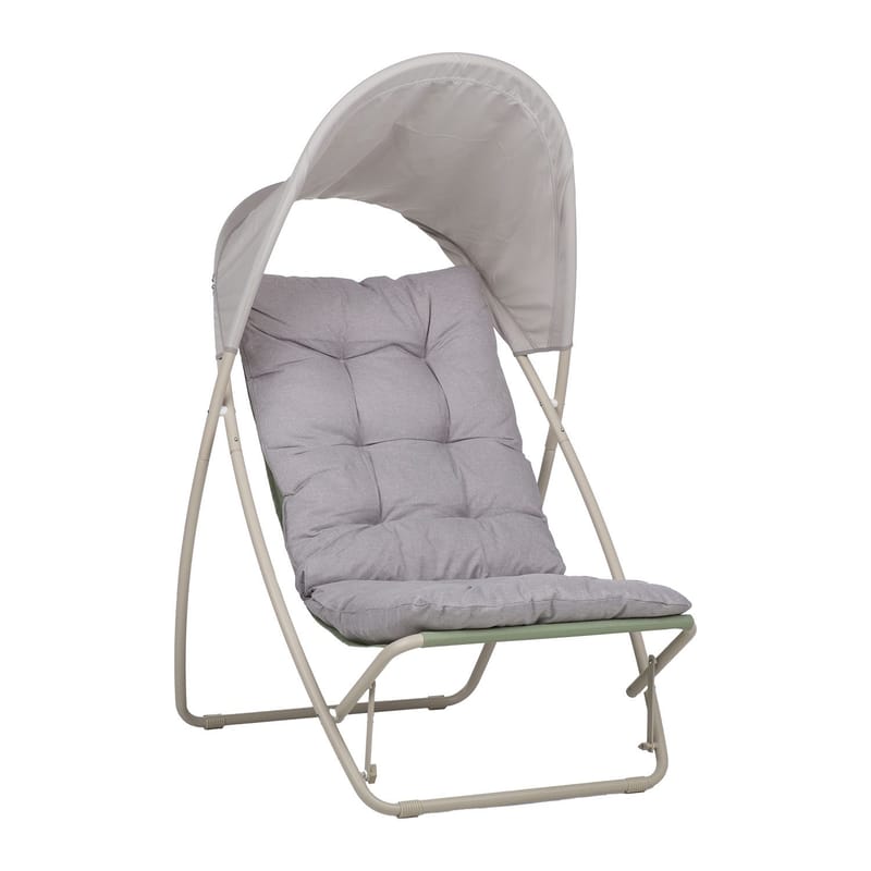 Vilostol Piper med canopy, Beige