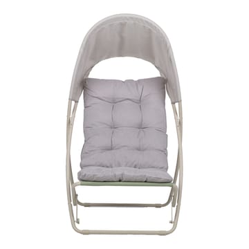 Vilostol Piper med canopy - Beige - Utemöbler - Utestol & trädgårdsstol - Solstolar - Strandstol