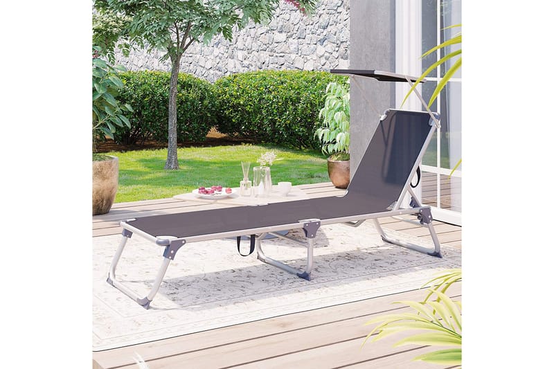 SONGMICS Solstol 193 cm - Songmics - Utemöbler - Utestol & trädgårdsstol - Solstolar